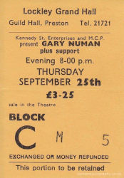 Preston Ticket 1980